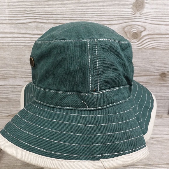 CLEARWATER BEACH SURF STYLE ONE SIZE GREEN SUN HAT CAP ONE SIZE - Picture 6 of 10